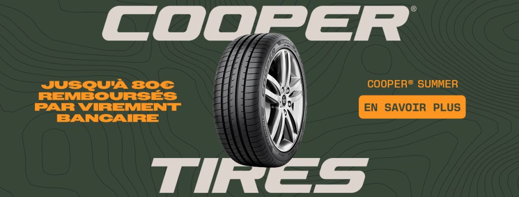 Offre pneus Cooper Tires